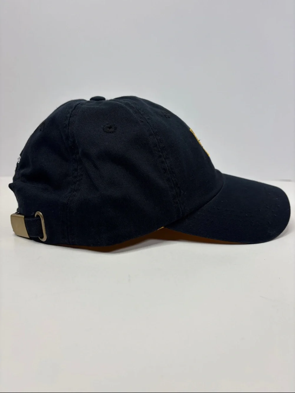 Boston Bruins Hat Cap Adidas NHL Adjustable Unstructured Slouch Black Dad Hat